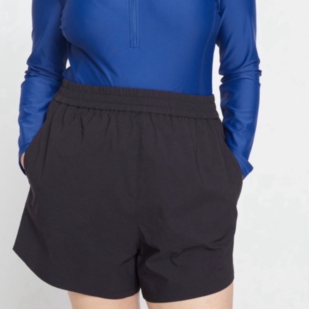 Universal Standard Sunny Swim Shorts- Black size Small
